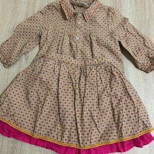 Costume long sleeve t short and skirt Girl 2T Tea